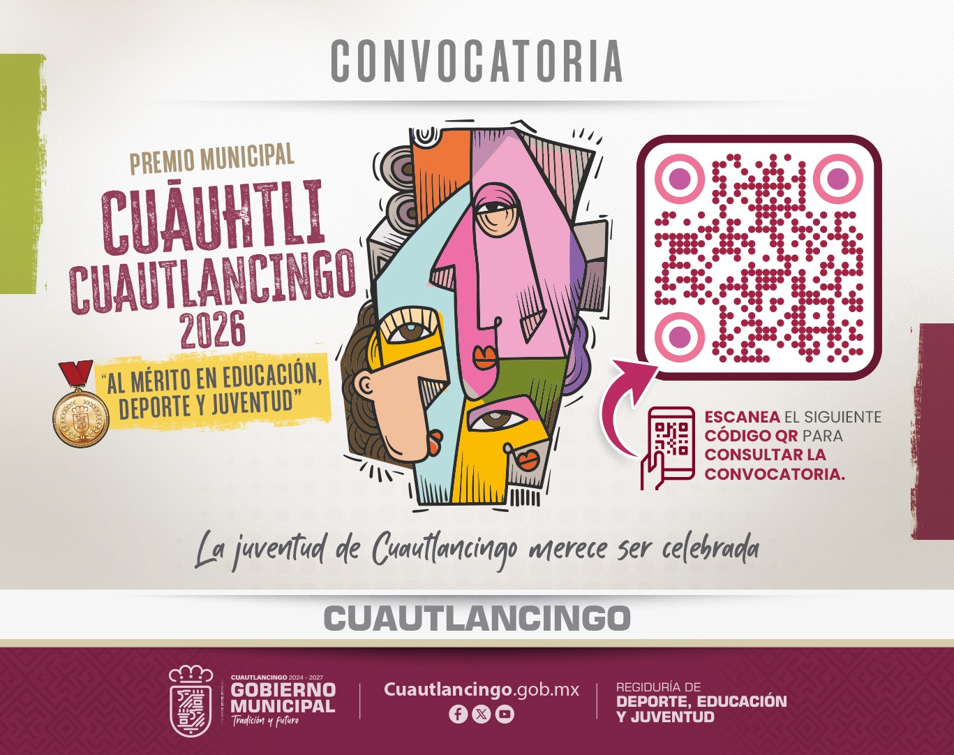 Faltan pocos días para participar en el Premio Cuāuhtli Cuautlancingo