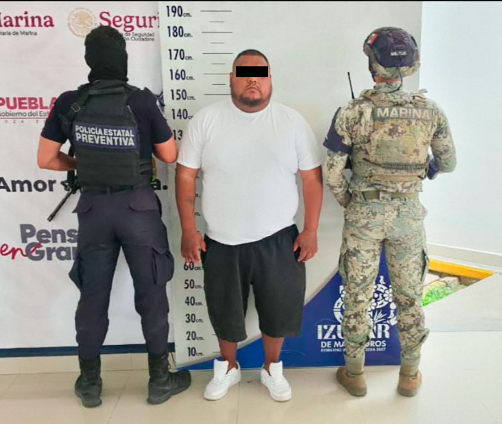 Detiene SSP a objetivo prioritario que operaba en la Mixteca