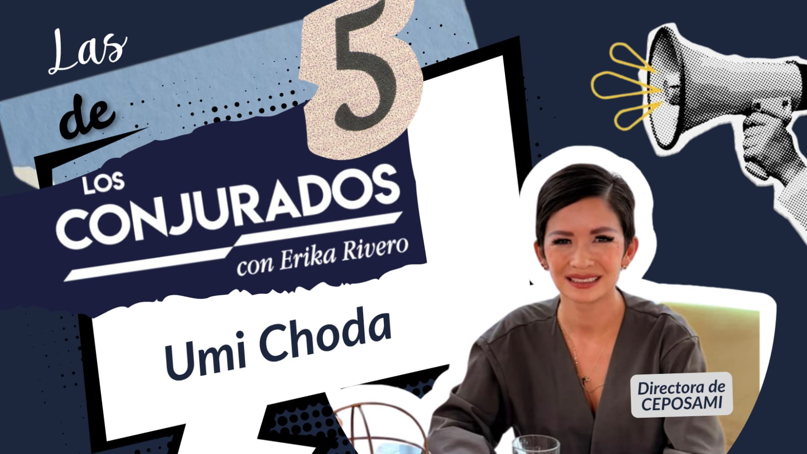 Las 5 de Los Conjurados con Umi Choda, directora de Ceposami