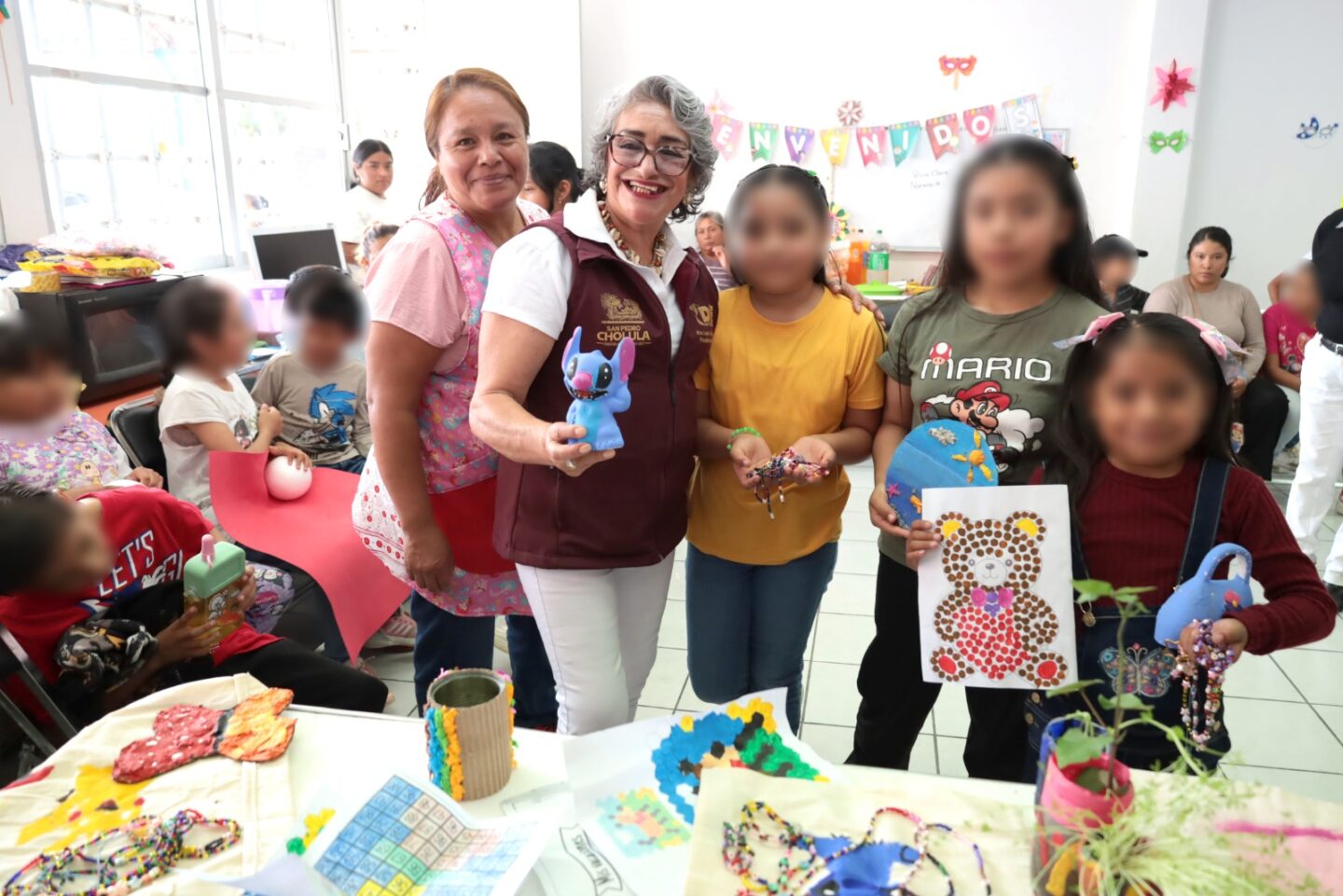 Con Tonantzin Fernández, San Pedro Cholula fortalece el bienestar de su niñez