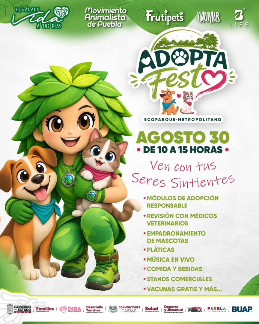 Adopta Fest promoverá la adopción responsable y bienestar animal