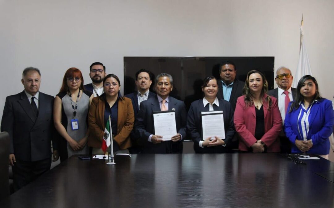 Firma de Convenio entre CECSNSP y CECATI No.18