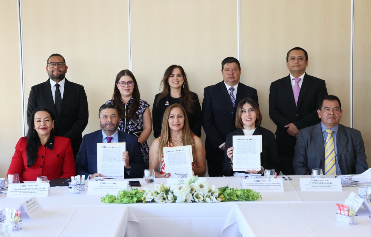Convenio interinstitucional fortalece la participación política de las mujeres en Puebla.