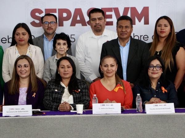 Presentan Plan de Acciones Emergentes para atender Alerta de Género