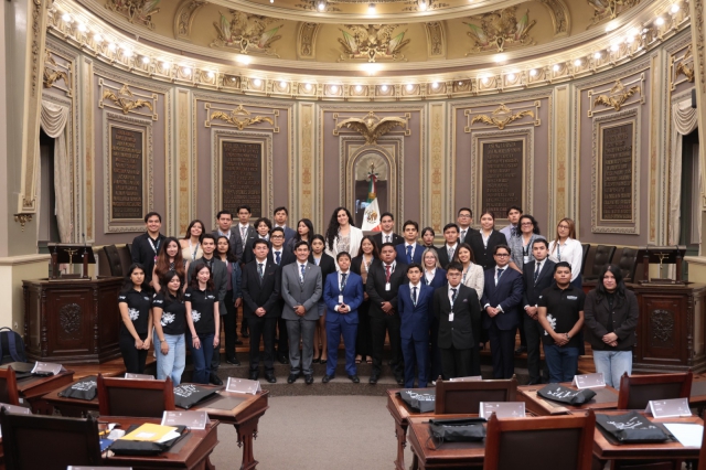 Congreso de Puebla impulsa participación juvenil con el primer Modelo de Naciones Unidas gratuito en el estado