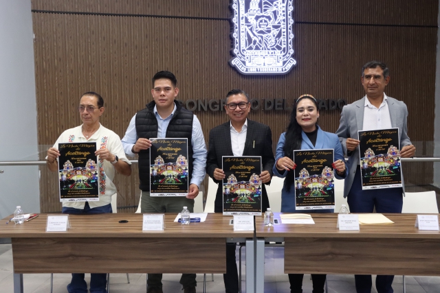 Desde el Congreso del Estado, el diputado José Luis Figueroa impulsa la promoción de la “Noche Mágica de Acatzingo”