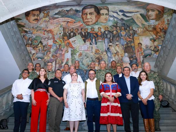 Gobierno del Estado de Puebla refuerza coordinación y seguridad con Oaxaca