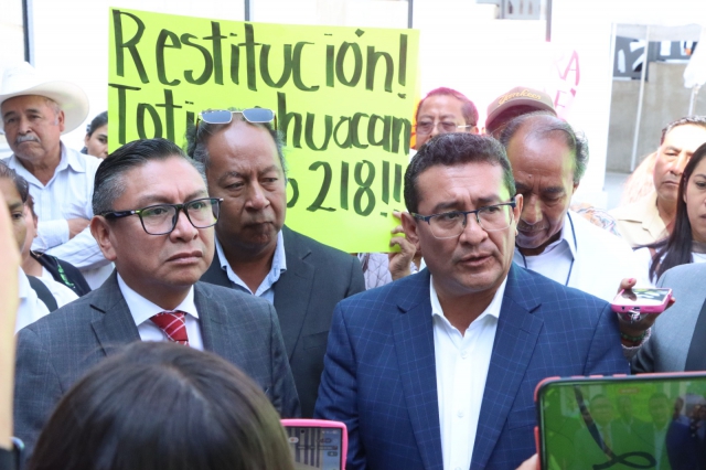 Recibe Congreso del Estado solicitud para que San Francisco Totimehuacán se convierta en municipio