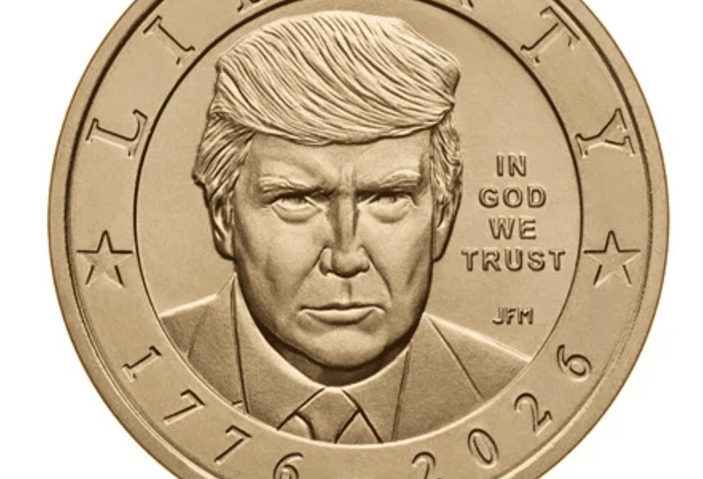 Trump llega a una moneda oficial de un dólar por los 250 años de EU