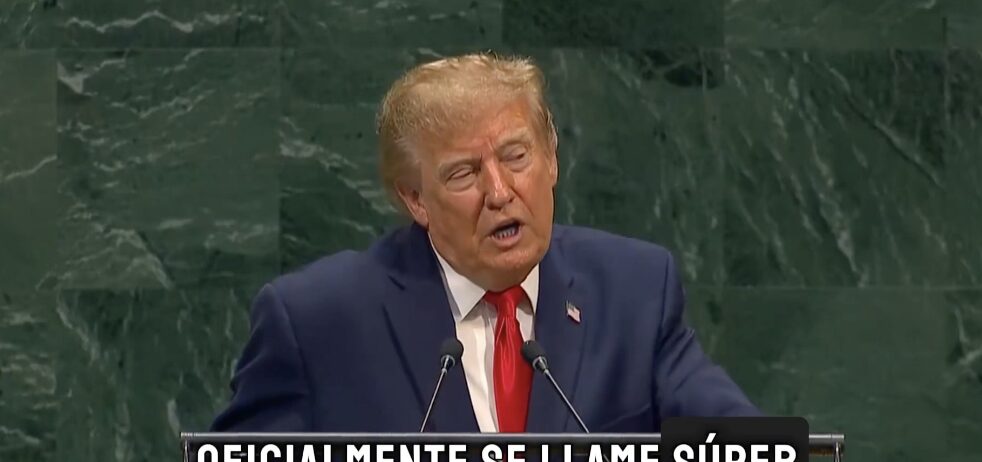 Trump acusa a México de ser “epicentro” de la violencia de los cárteles ante la ONU