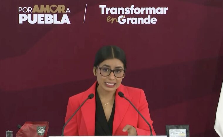 Gaby “La Bonita” Sánchez deja el gabinete y busca la alcaldía de Puebla