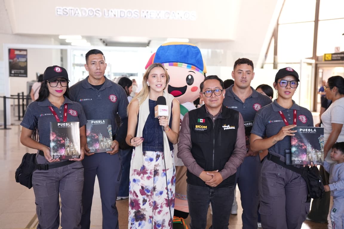 Puebla fortalece conectividad aérea con visión de transformación turística