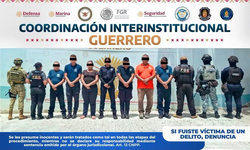 Cae jefe de Seguridad de Coyuca de Benítez en operativo contra policías municipales