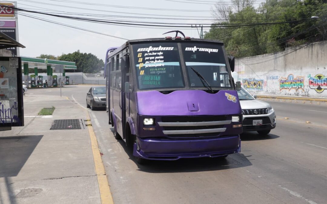 Gobierno estatal erradica discrecionalidad en concesiones y transforma el transporte público.