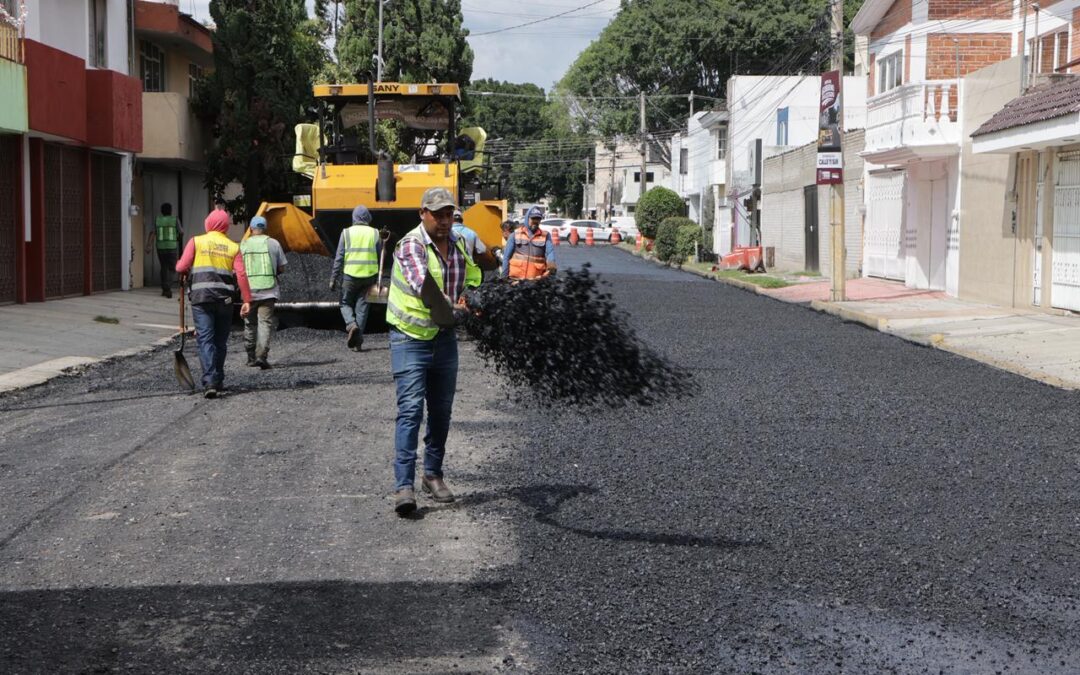 Pavimenta Gobierno del Estado calle 11 Sur y beneficio a 51 mil habitantes