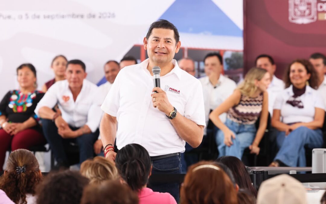 Gobierno estatal transforma municipios de la mixteca poblana con obra comunitaria