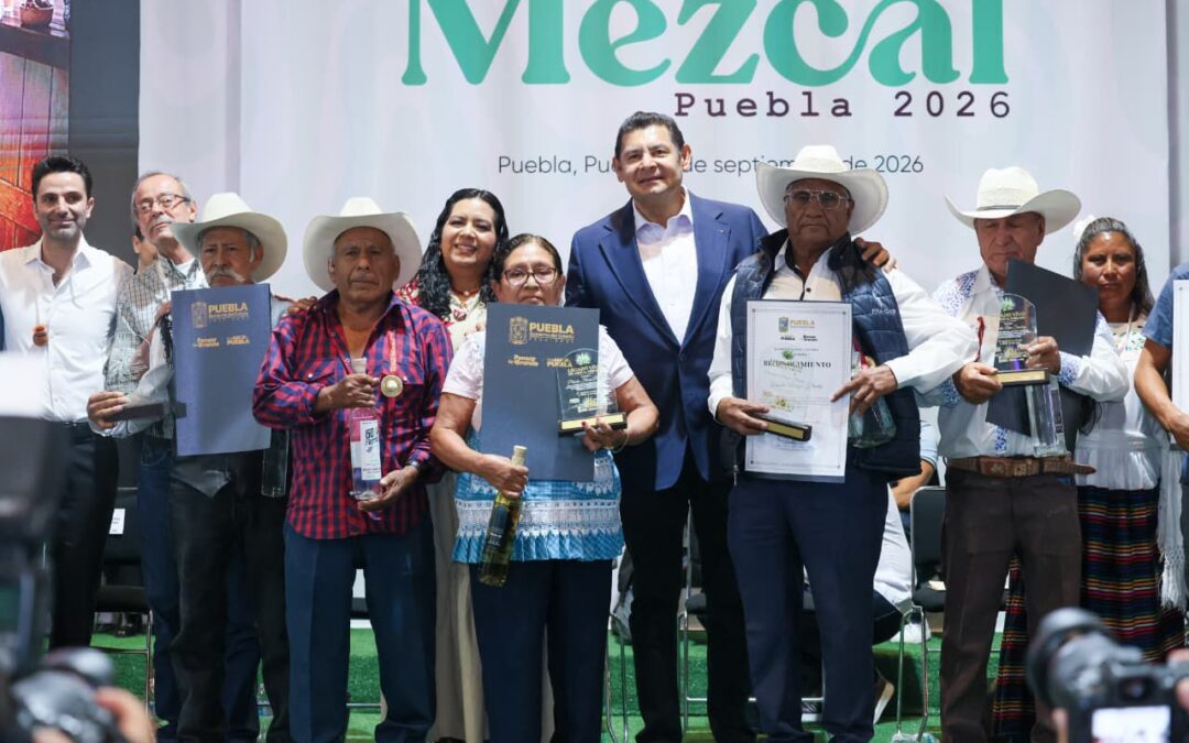 Mezcal poblano es orgullo, identidad y riqueza para sus comunidades: Armenta Mier