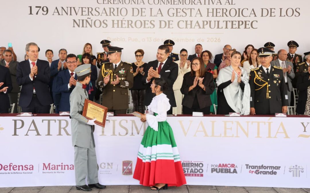 Niños héroes de Chapultepec, legado de valor y compromiso con la nación