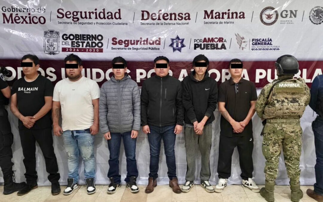 MARINA, SSP y FGE detienen célula de banda “Los Millonarios”