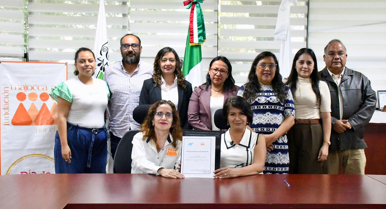 Firma UTH convenio con Fundación MAJOCCA para impulsar estadías y compromiso social