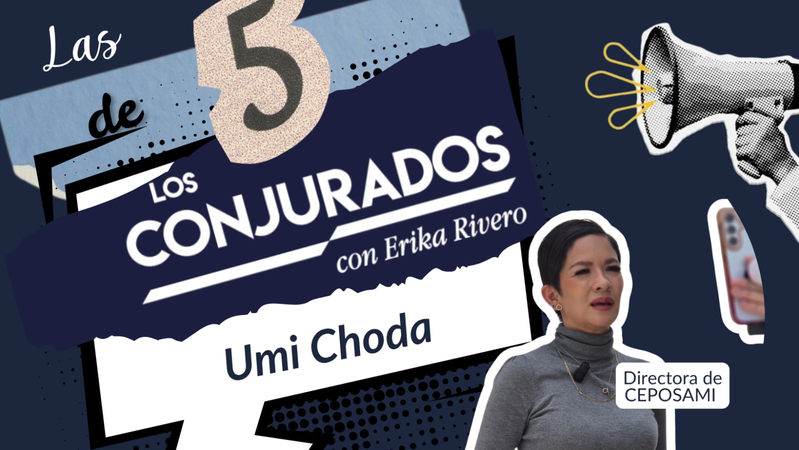 Las 5 de Los Conjurados con Umi Choda, directora de CEPOSAMI
