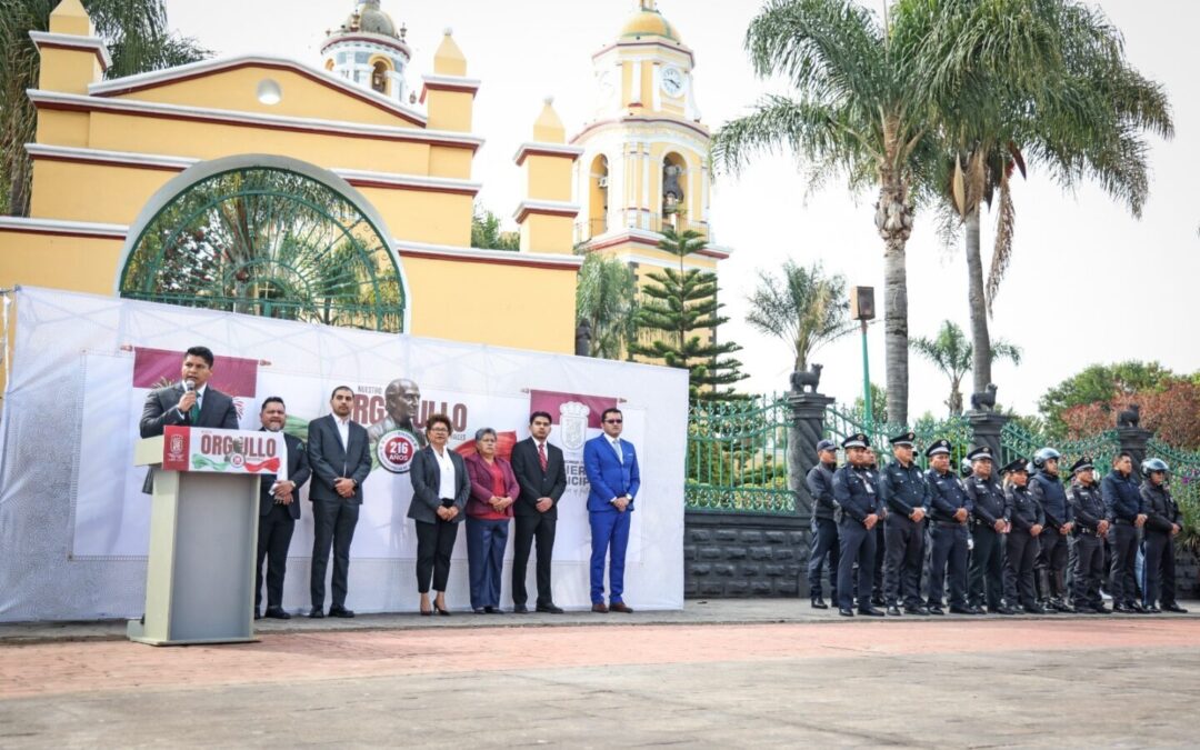 Omar Muñoz inicia festejos patrios en Cuautlancingo