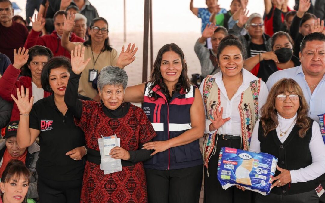 Un apoyo que cambia vidas: Lupita Cuautle beneficia a 161 familias