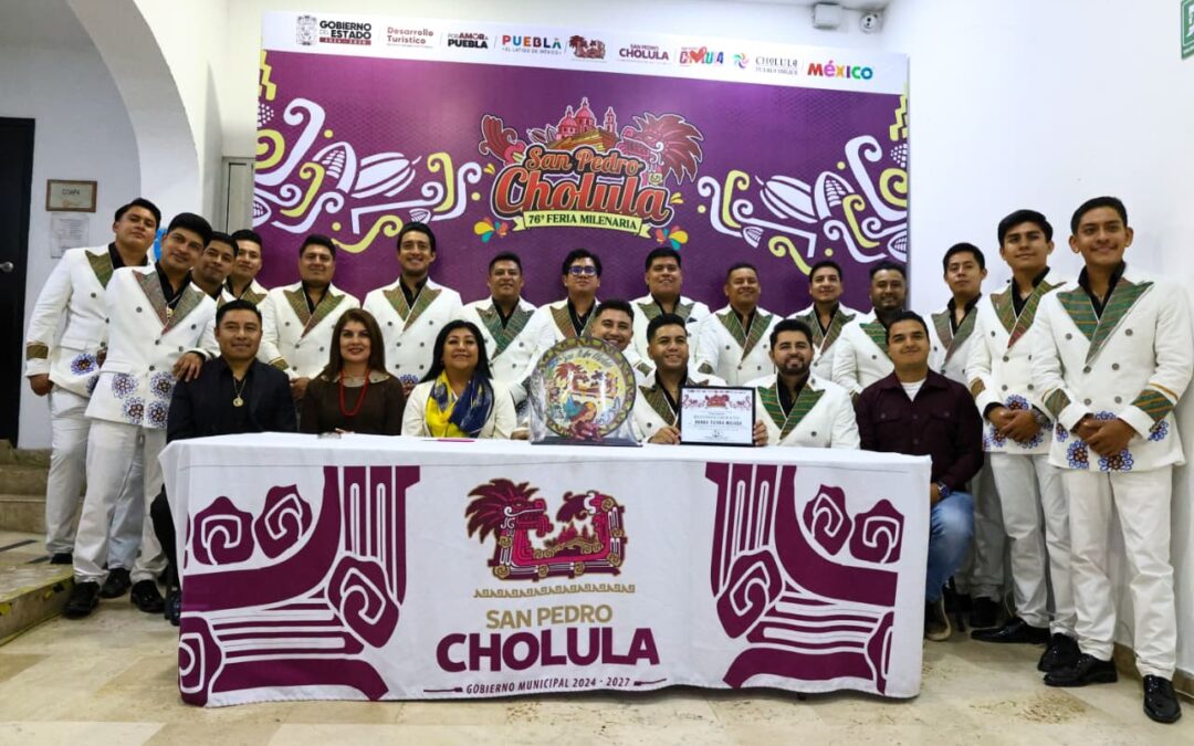 Banda Tierra Mojada pone ritmo carnavalero a la Gran Feria de Cholula