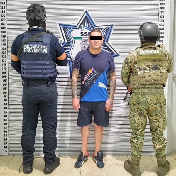 SSP y Marina detienen a presunto narcomenudista de la capital 