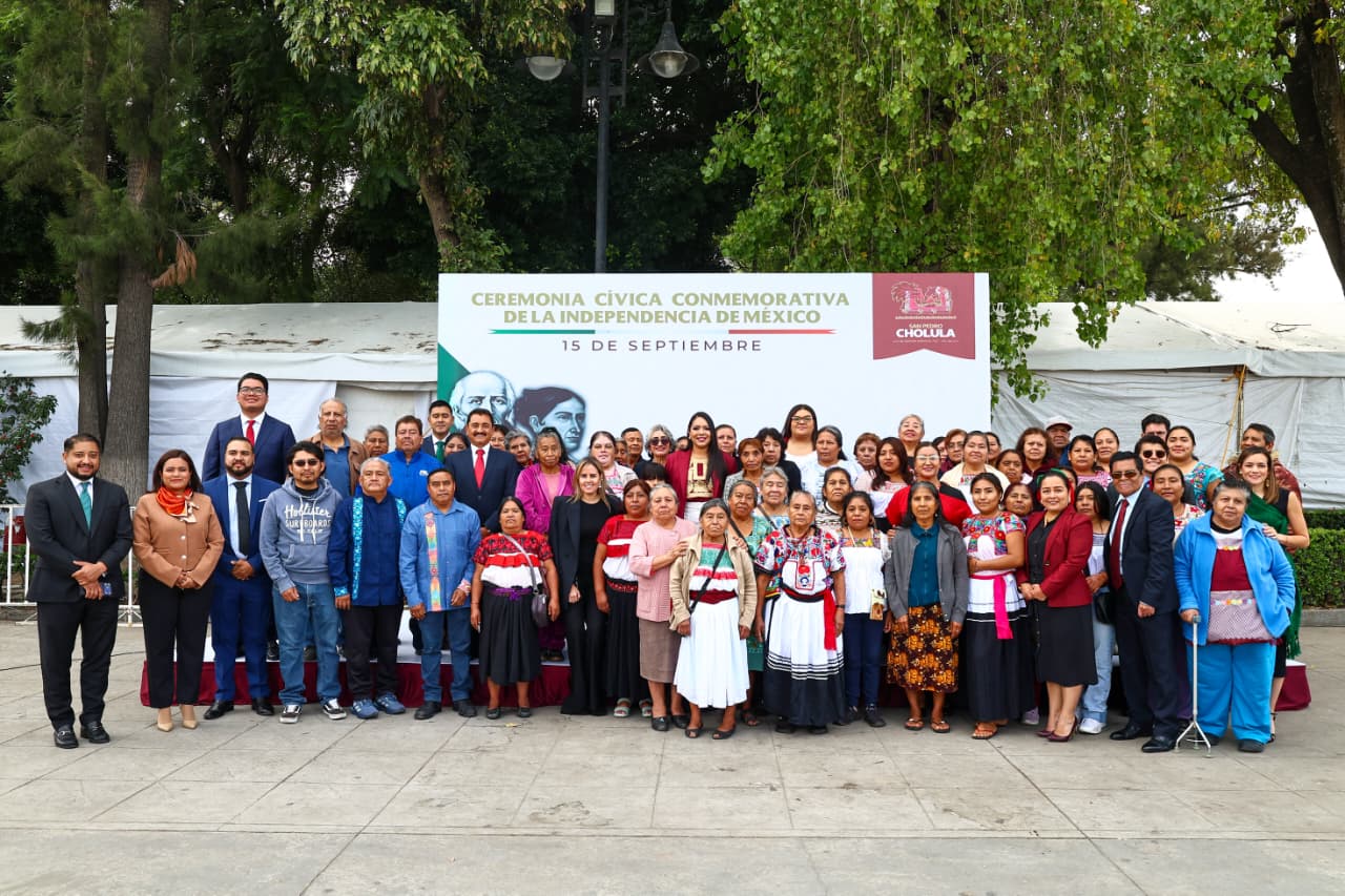 Encabeza Tonantzin Fernández ceremonia conmemorativa de la Independencia de México