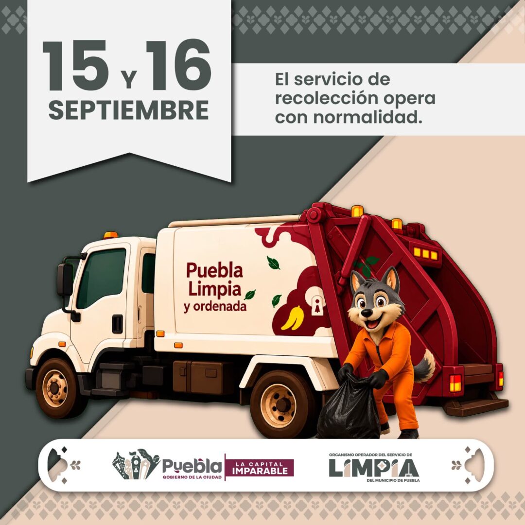 Servicio de recolección de basura, sin cambios por Fiestas Patrias: gobierno de Pepe Chedraui