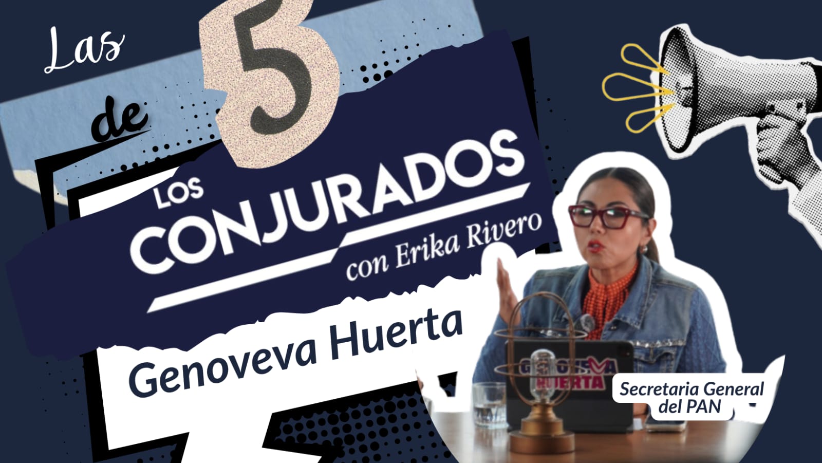 Las 5 de Los Conjurados con Genoveva Huerta