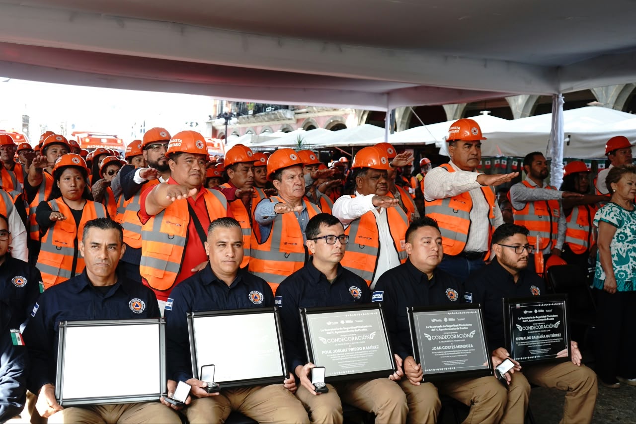 Gobierno de Pepe Chedraui conmemora el Día Nacional de Protección Civil