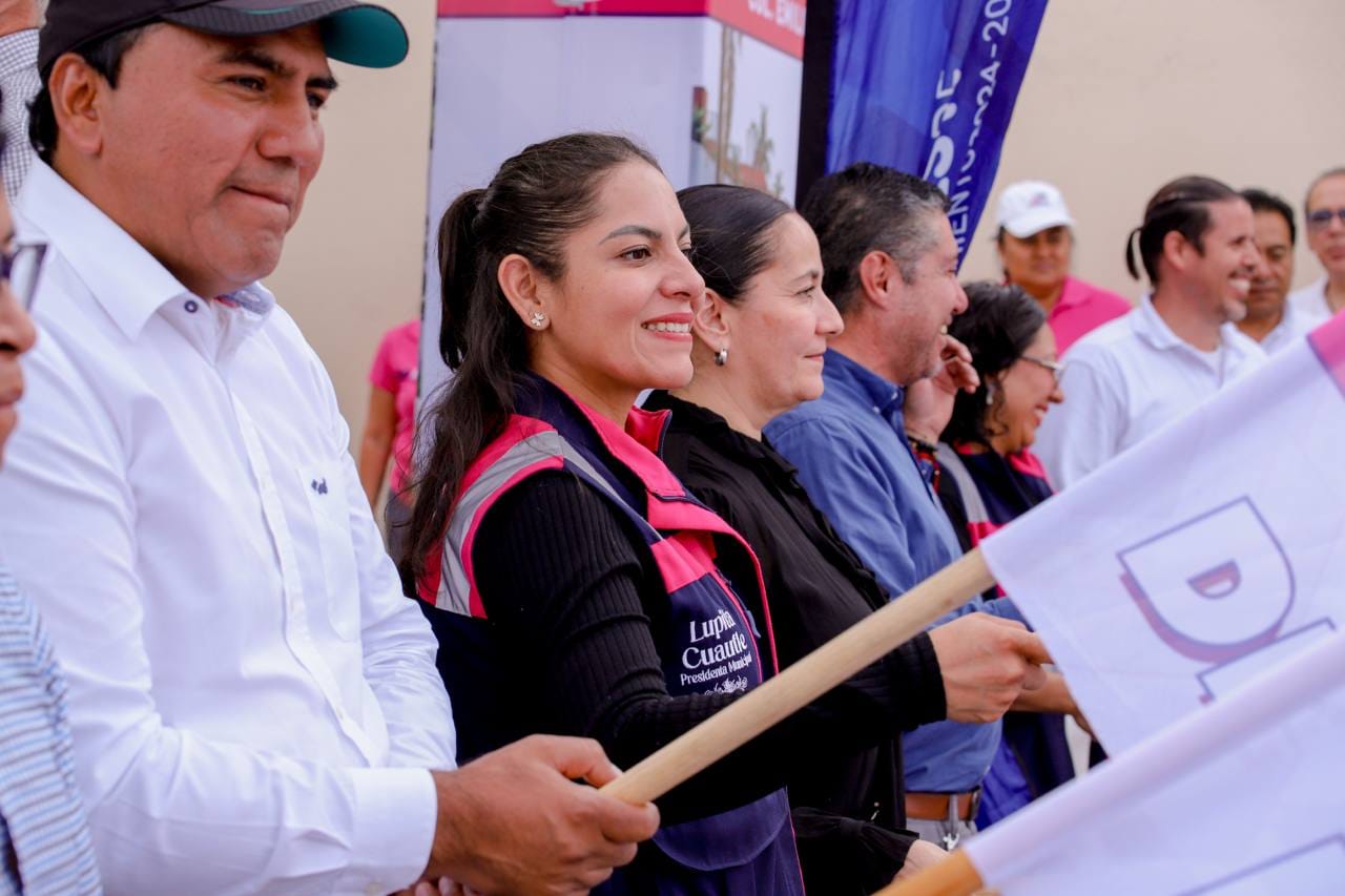Lupita Cuautle pone en marcha la rehabilitación de la calle 40 Norte en Emiliano Zapata