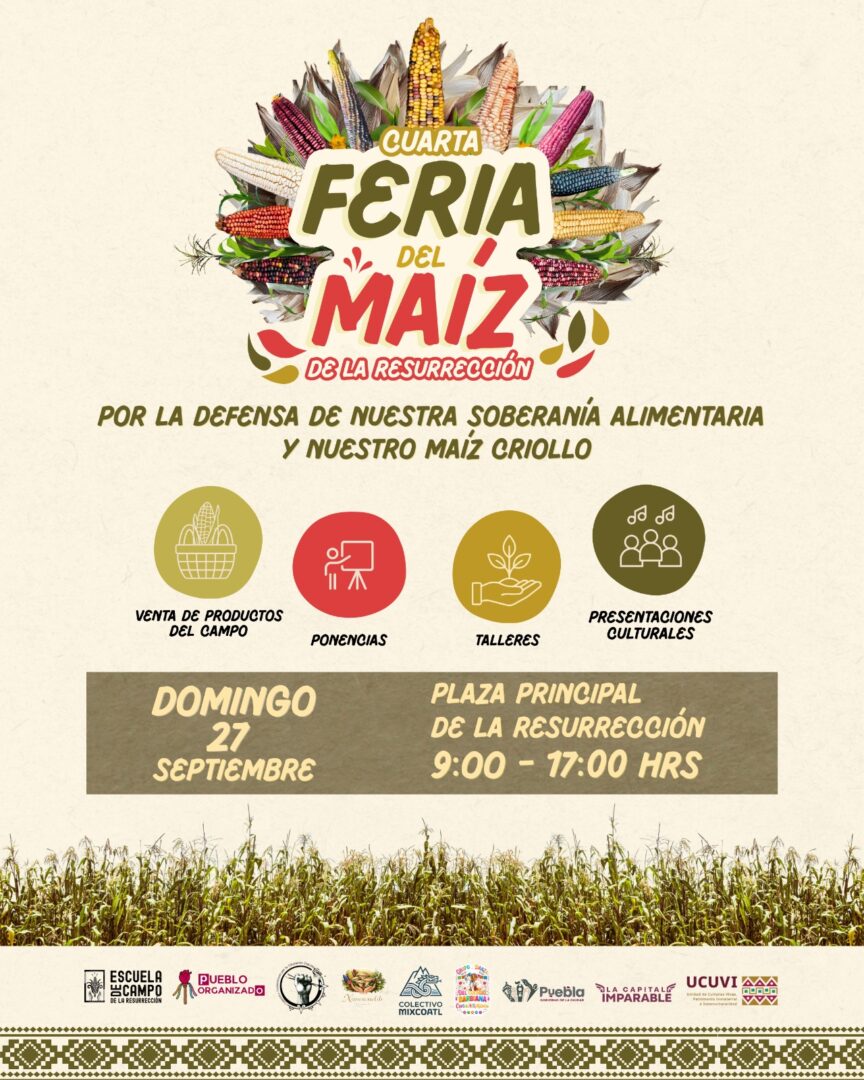 La Resurrección, sede de la cuarta edición de la Feria del Maíz: Gobierno de la Ciudad