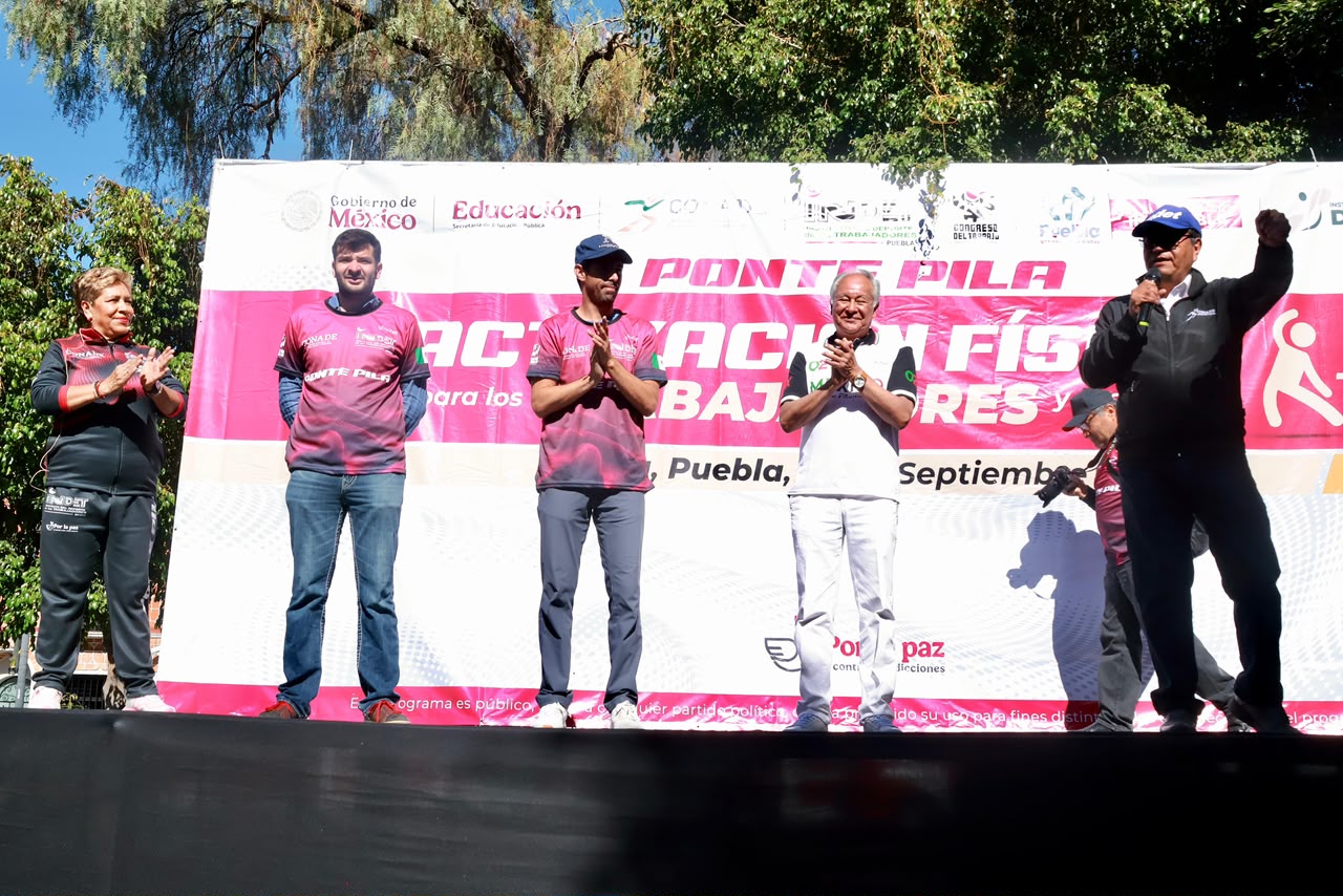 Gobierno de Pepe Chedraui y el INDET promueven la activación física con “Ponte Pila”