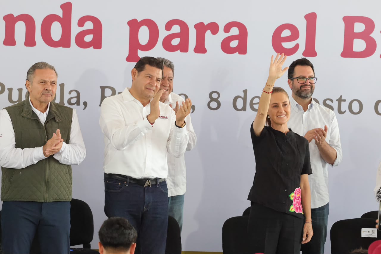 Claudia Sheinbaum cumple al mil por ciento con Puebla: Armenta Mier