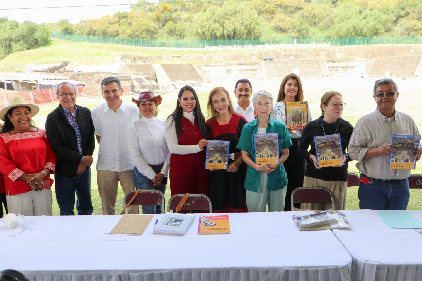 Cholula conmemora 95 años de exploraciones arqueológicas