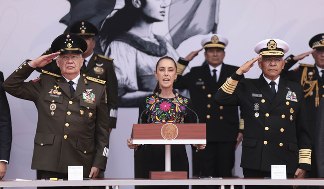Presidenta Claudia Sheinbaum encabeza ceremonia del 179 Aniversario de la Gesta Heroica de los Niños Héroes de Chapultepec