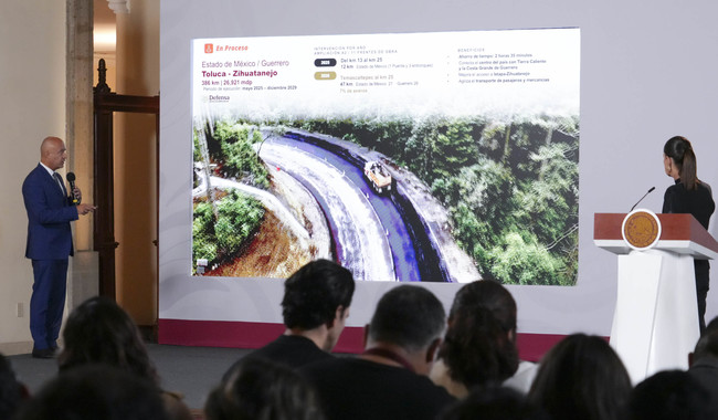 Mejor comunicación es desarrollo y bienestar: presidenta; avanza Programa de Infraestructura Carretera con inversión de 647 mil 832 mdp
