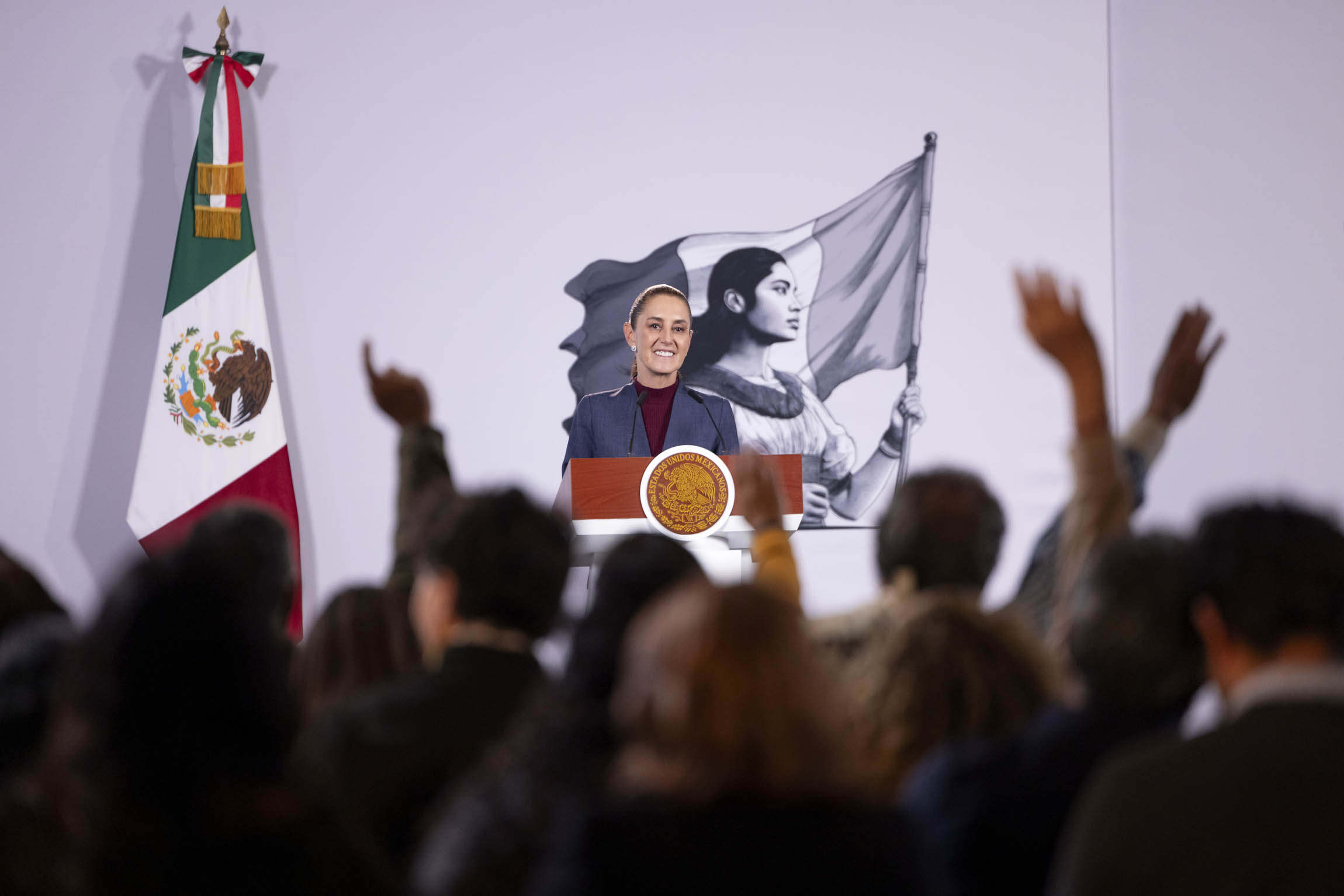 Sheinbaum limita preguntas a Lemus durante anuncio de obras hídricas en Jalisco