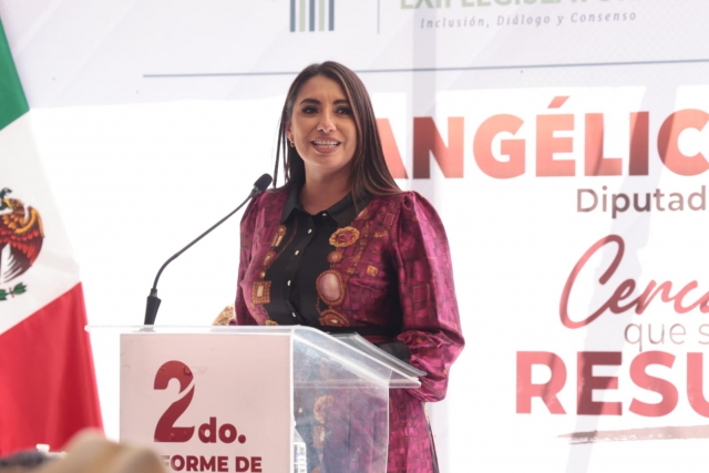 Rinde diputada Angélica Alvarado su Segundo Informe de Actividades; destaca trabajo en territorio e impulso al turismo comunitario