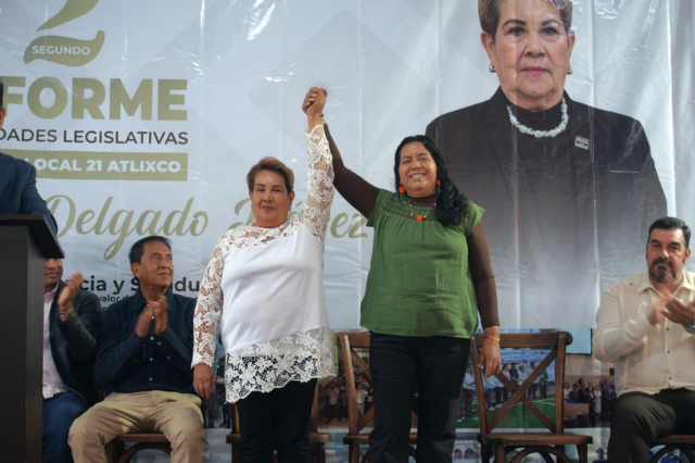 Modesta Delgado Juárez rinde su Segundo Informe de Actividades Legislativas