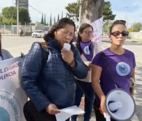 Exigen justicia para Irene Apanco; acusa demora de dos años en denuncia contra su exesposo