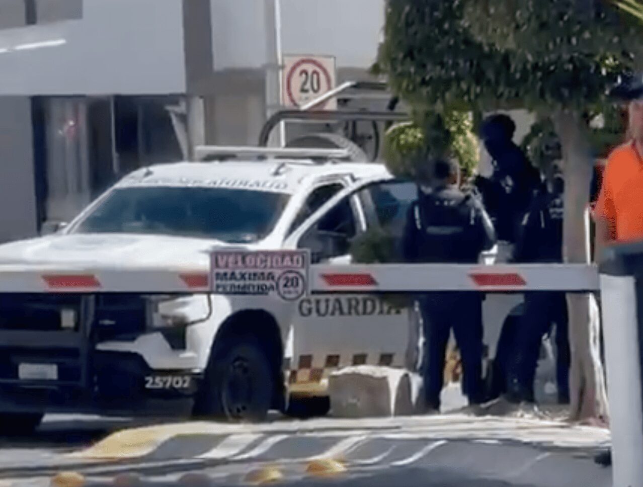 Despliegan Guardia Nacional y policías en Residencial Britania La Calera, Puebla