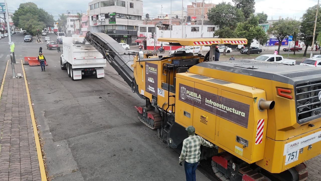 Gobierno del Estado inicia pavimentación del Bulevar Mártires 2 de Octubre