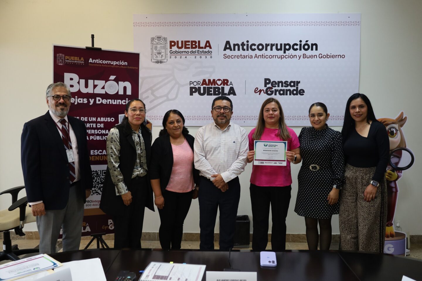 Gobierno del Estado reconoce la innovación y participación en contraloría social