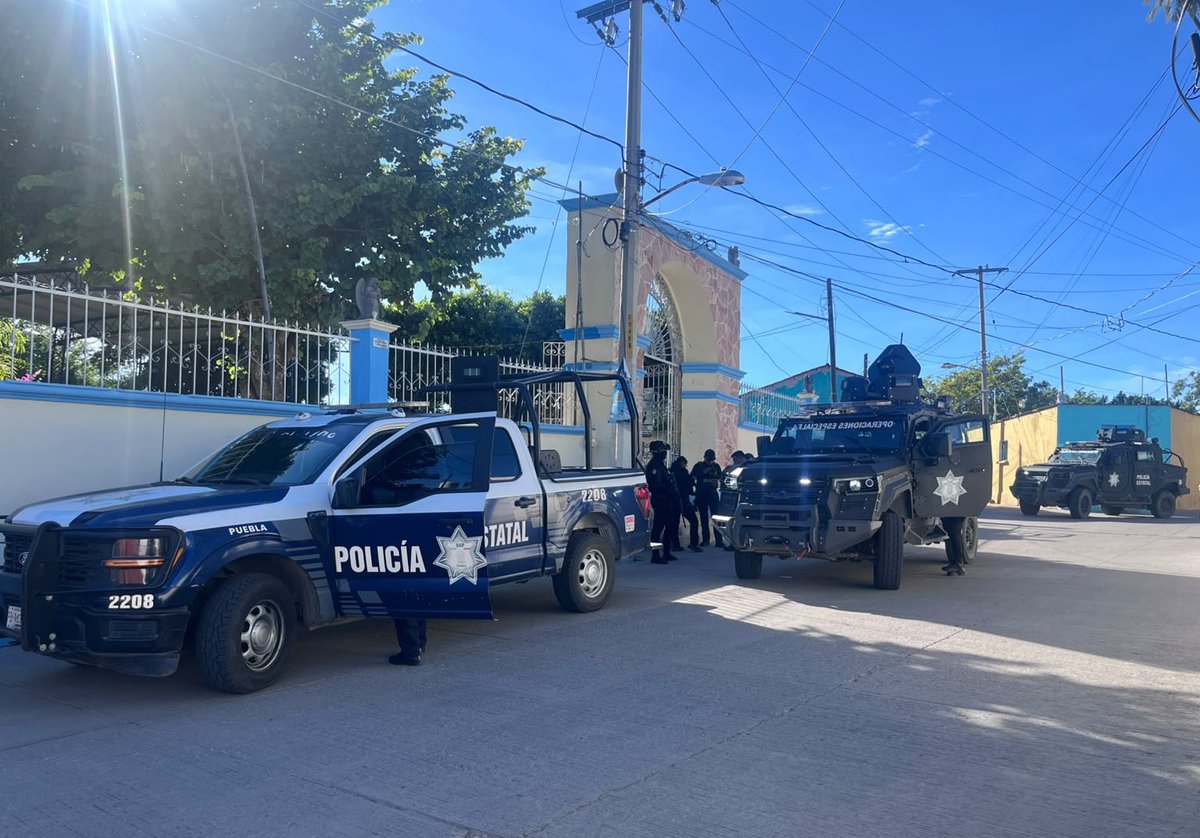 Refuerzan seguridad con vehículos blindados tras ataques en Chiautla de Tapia