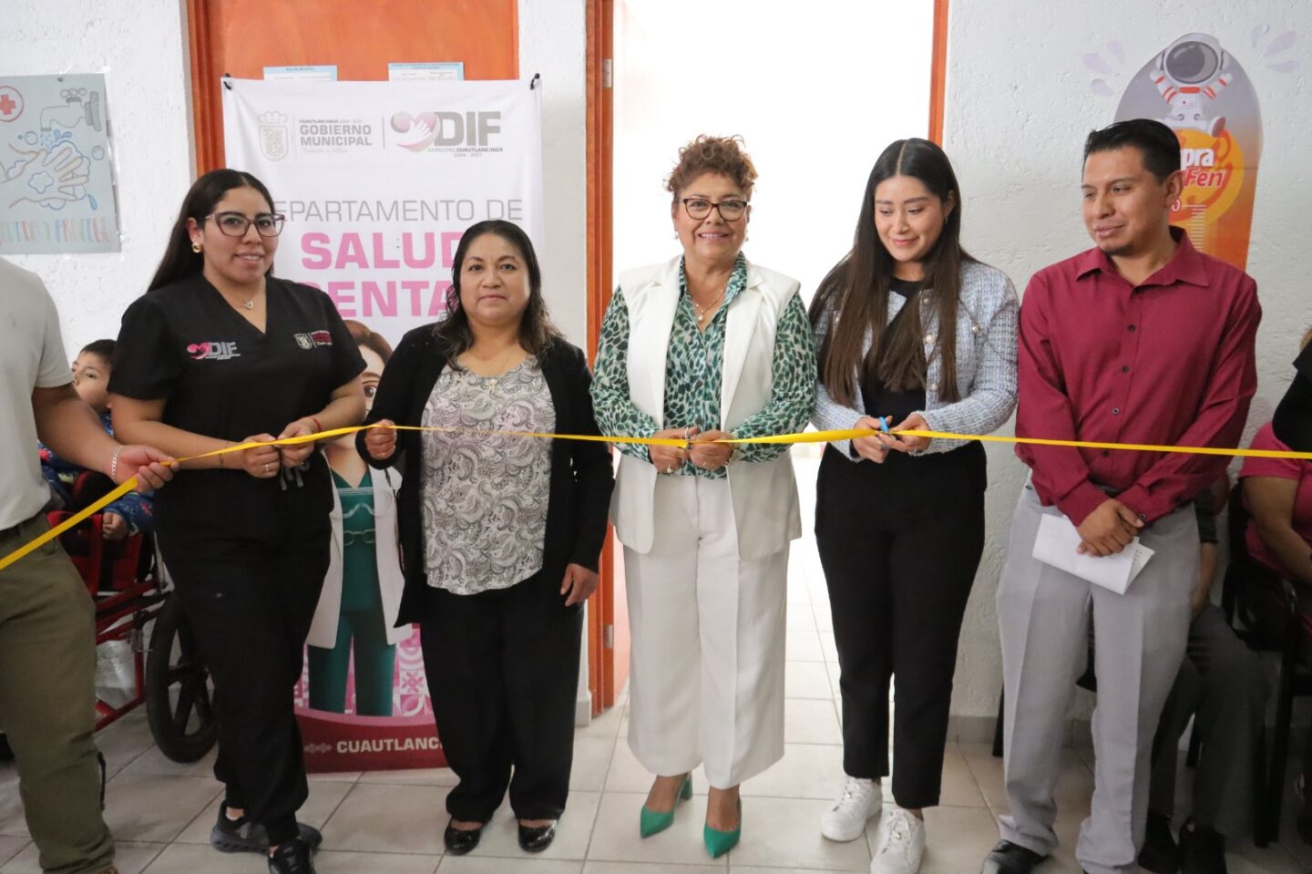 Tere Alfaro acerca atención dental a la Inspectoría de Nuevo León