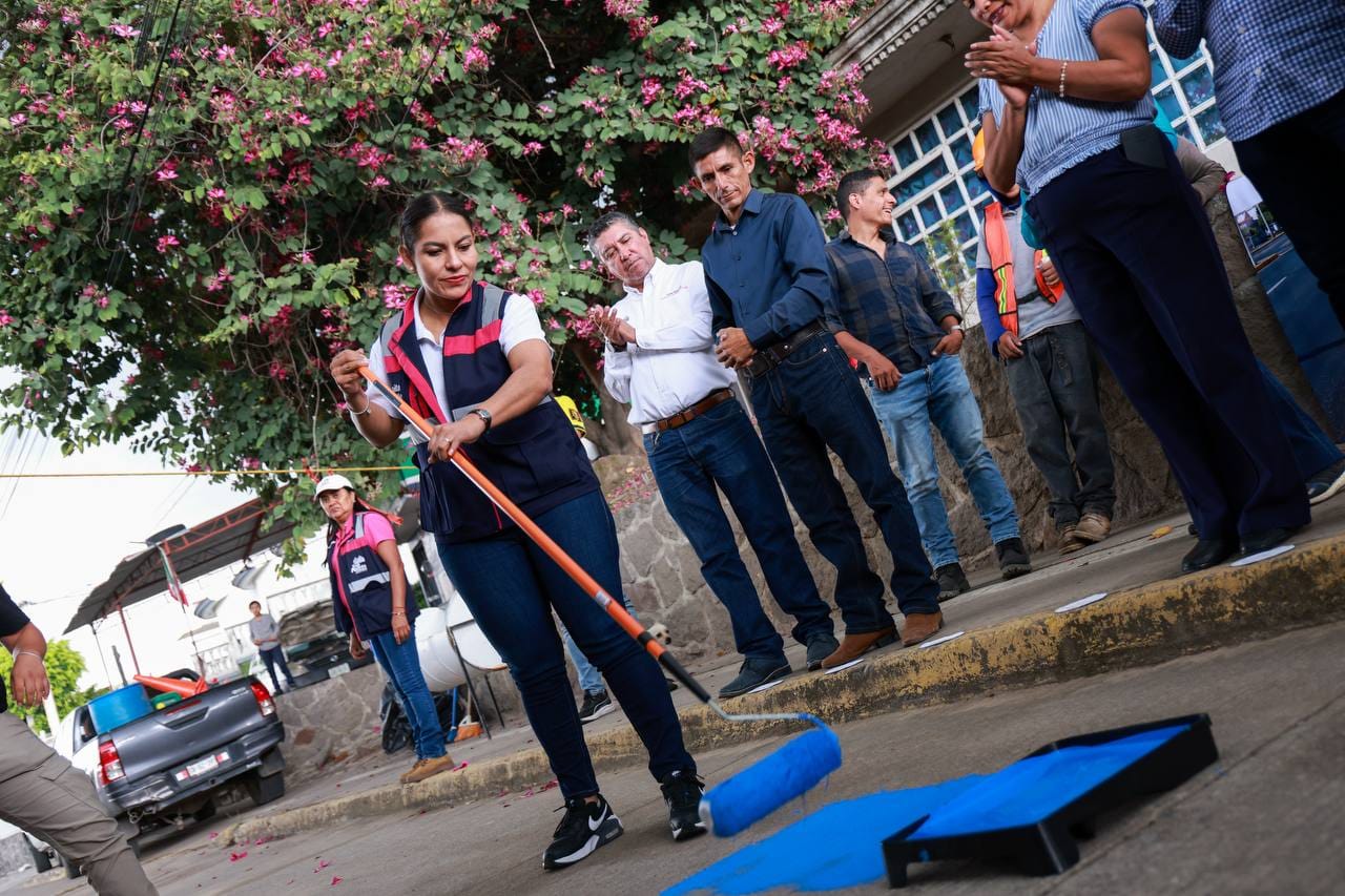 Rehabilitación de la Ciclorruta Mágica y pavimentación en fraccionameinto, parte de la nueva etapa de obra: Lupita Cuautle